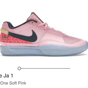 Nike Ja 1 Soft Pink Sneakers